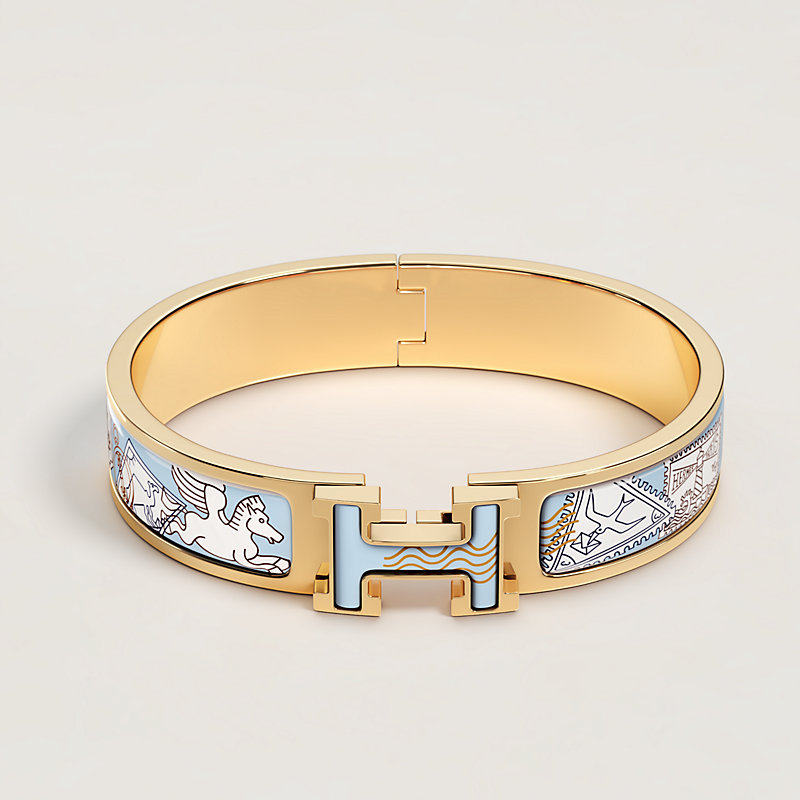 Clic H Carte Postale bracelet | Hermès USA